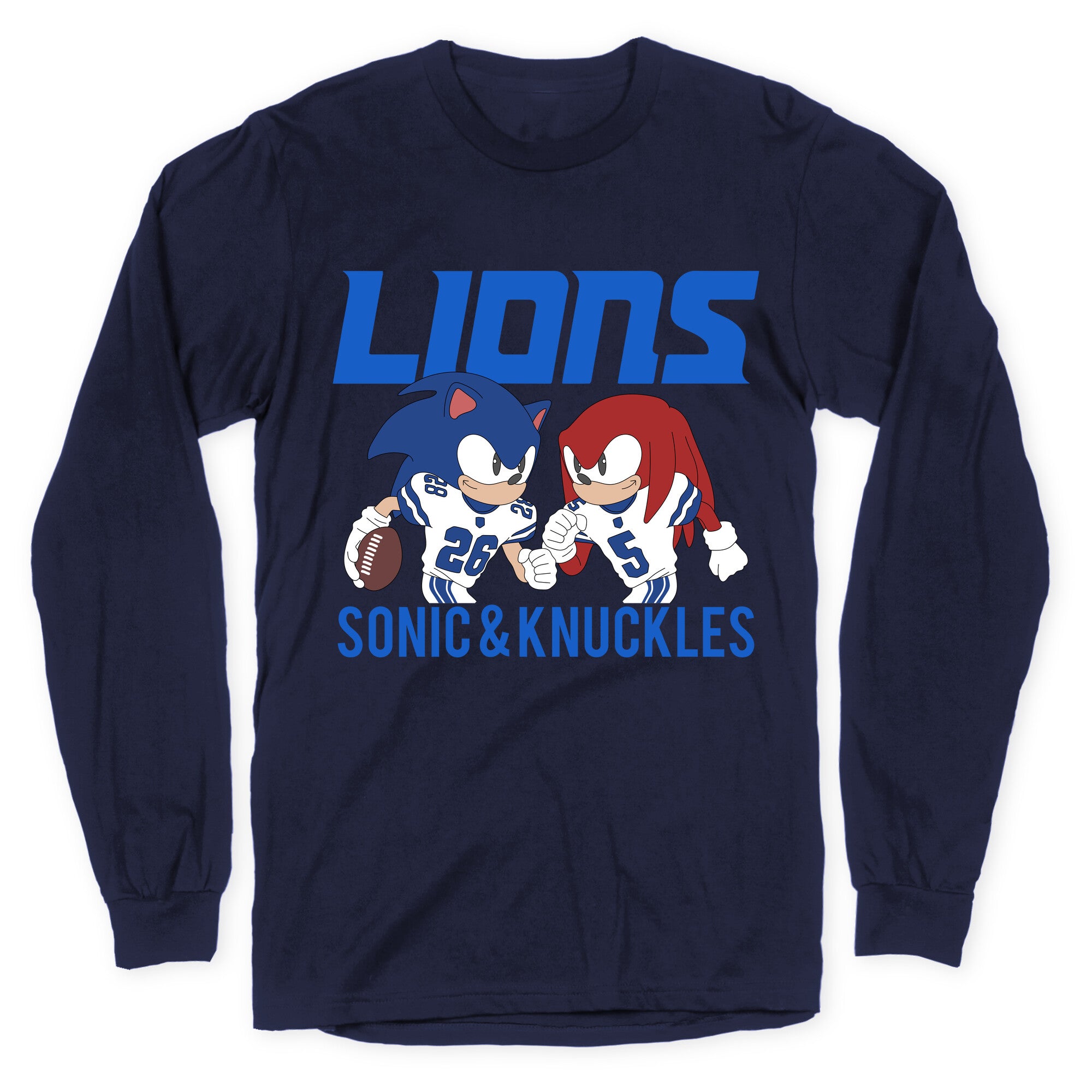 Lions Sonic and Knuckles Longsleeve Tee